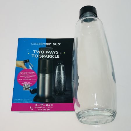  sodastream ソーダストリーム DUO デュオ 炭酸水メーカー プラスチックボトル・ガスシリンダー欠品 DUO