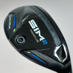 ◎◎ TaylorMade テーラーメイド SIM2 RESCUE 4UT 22° ユーティリティ MCH 80-X/.350 カバー付 Cランク