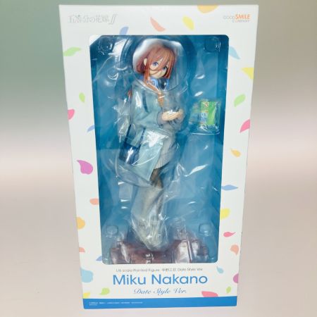   グッドスマイルカンパニー 五等分の花嫁 中野三玖 Date Style Ver. 1/6スケール