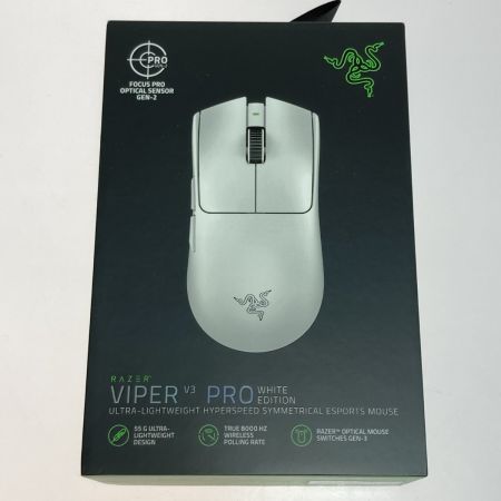  RAZER Viper V3 Pro ゲーミンズマウス RZ01-0512 ホワイト 未開封 672