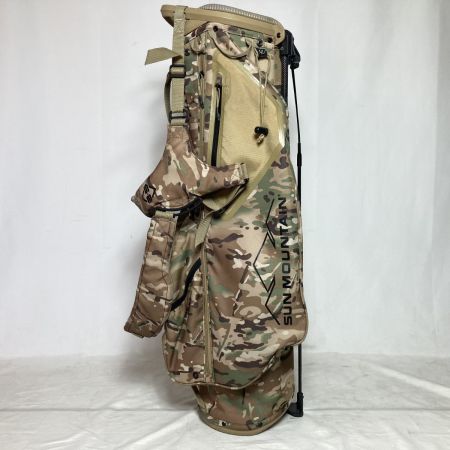  Sun Mauntain サンマウンテン スタンドバッグ キャディバッグ 9型 4分割 2.1kg 迷彩柄 カモフラ