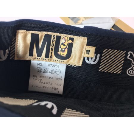  M・U SPORTS レディース　ゴルフパンツ ネイビー　タグ付き