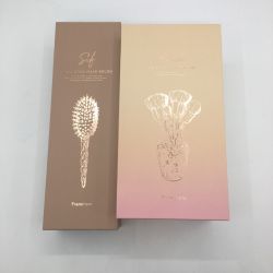 ◎◎ Franc Franc フランフラン  ロッサ メイクアップブラシ セット 　シヴ デュアルオーバルヘアブラシ シャイニー ピンクゴールド Aランク