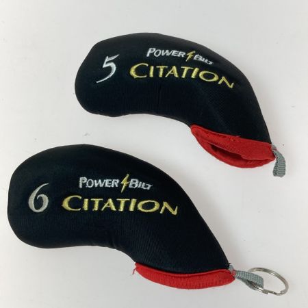  POWER BILT パワービルト CITATION サイテーション 5U 6U ユーティリティ 2本セット フレックスR カバー付