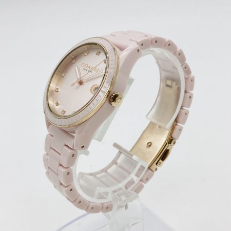  COACH コーチ クォーツ  腕時計 レディース CA.129.7.49.1680 ピンク 本体のみ