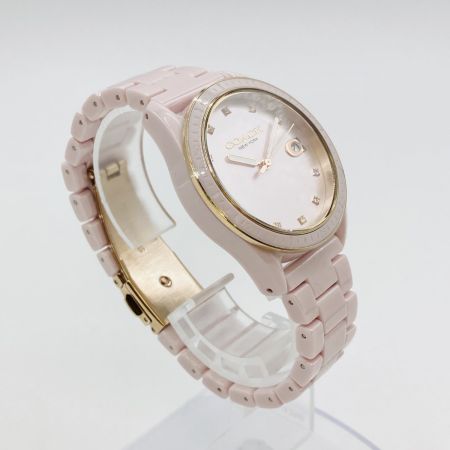  COACH コーチ クォーツ  腕時計 レディース CA.129.7.49.1680 ピンク 本体のみ