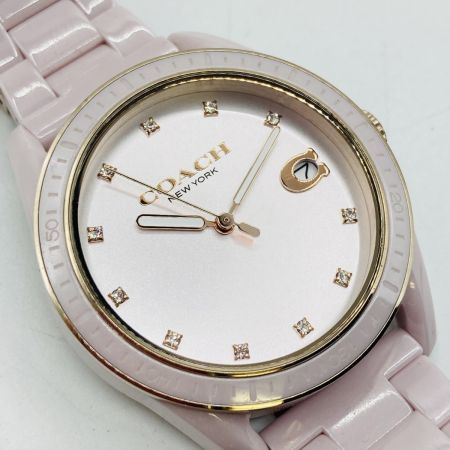  COACH コーチ クォーツ  腕時計 レディース CA.129.7.49.1680 ピンク 本体のみ