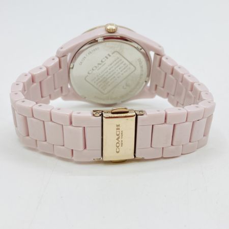  COACH コーチ クォーツ  腕時計 レディース CA.129.7.49.1680 ピンク 本体のみ