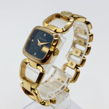  GUCCI グッチ Gコレクション クォーツ レディース 腕時計 キズ・使用感有 125.5