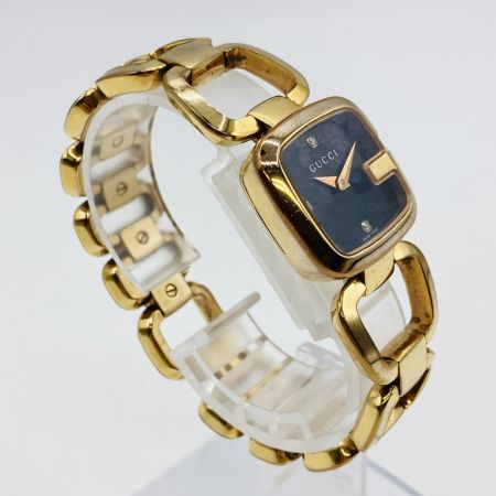  GUCCI グッチ Gコレクション クォーツ レディース 腕時計 キズ・使用感有 125.5