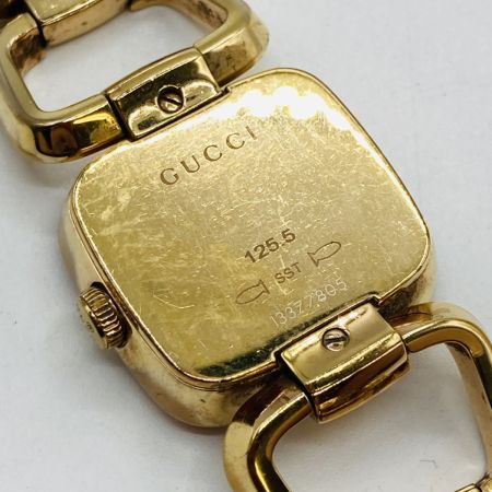  GUCCI グッチ Gコレクション クォーツ レディース 腕時計 キズ・使用感有 125.5