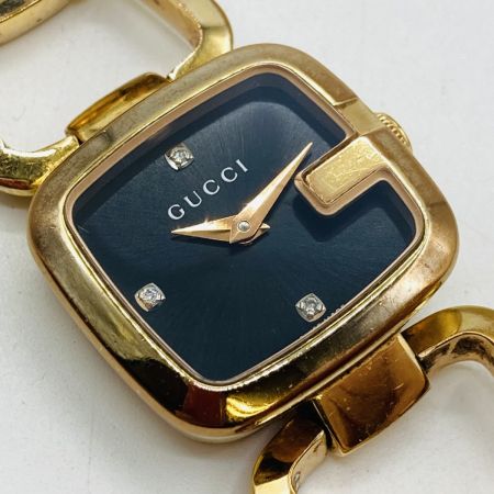  GUCCI グッチ Gコレクション クォーツ レディース 腕時計 キズ・使用感有 125.5