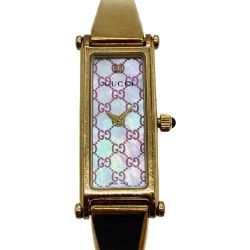 ◎◎ GUCCI グッチ 1500L  レディース 腕時計 クォーツ シェル文字盤 1500L 本体のみ キズ有 Cランク