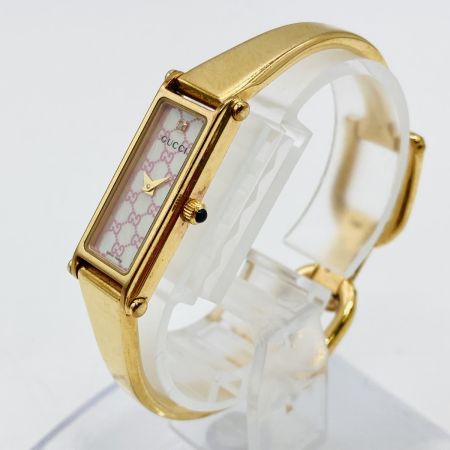  GUCCI グッチ 1500L  レディース 腕時計 クォーツ シェル文字盤 1500L 本体のみ キズ有