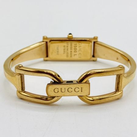  GUCCI グッチ 1500L  レディース 腕時計 クォーツ シェル文字盤 1500L 本体のみ キズ有