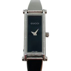 ◎◎ GUCCI グッチ 1500L レディース 腕時計 クォーツ ブラック文字盤 Bランク