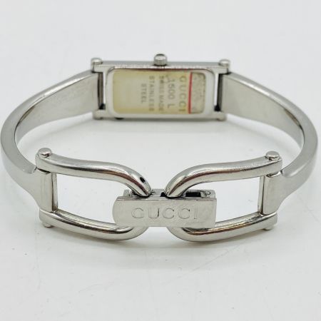  GUCCI グッチ 1500L レディース 腕時計 クォーツ ブラック文字盤