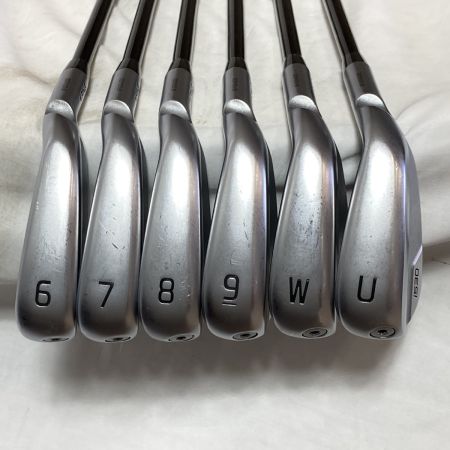 PING ピン i530 6-9.W.U 6本 アイアンセット 黒ドット ALTA J CB R