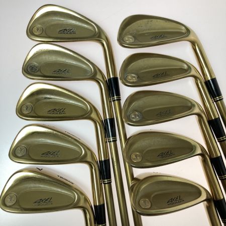   つるや AXEL GOLD 3-9.P.A.S 10本 アイアンセット
