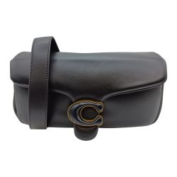 ◎◎ COACH コーチ ピロー タビー 2WAY ショルダー バッグ C0772 ブラック チャーム欠品 Cランク