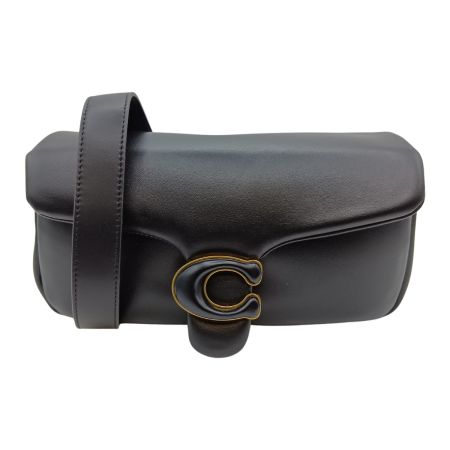  COACH コーチ ピロー タビー 2WAY ショルダー バッグ C0772 ブラック チャーム欠品