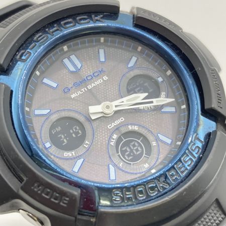  CASIO カシオ G-SHOCK ジーショック MULTIBAND6 マルチバンド6 タフソーラー メンズ 腕時計 AWG-M100A