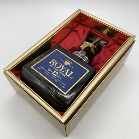 【北海道内限定発送】 ROYAL サントリーローヤル ローヤル プレミアム 12年 ブルーラベル 720ml 43度 箱付 ジャパニーズ ウイスキー 未開栓