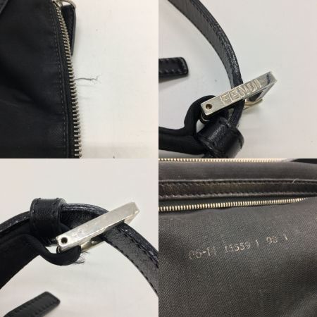  FENDI フェンディ FF金具　ショルダーバック 06-14 15559 1 93 1 ブラック