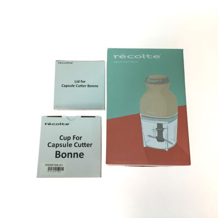 recolte レコルト フードプロセッサー Capsule Cutter Bonne カプセルカッターボンヌ RCP-3