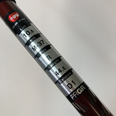  PRGR プロギア egg 1W 10.5° ドライバー M-37 R