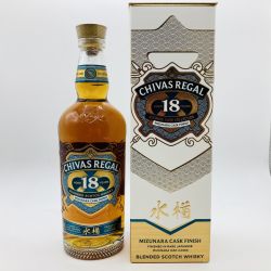 ◎◎ CHIVAS REGAL シーバスリーガル 18年 ミズナラ カスク フィニッシュ ウイスキー スコッチ 700ml 43％ 箱付 Nランク 未開栓