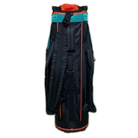   PYKES PEAK PP-2.0 キャディバッグ 9.5型 14分割 2.4kg グリーン x ブラック