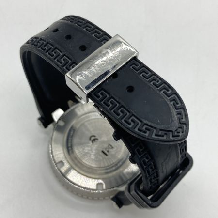  VERSACE ベルサーチ V-RACE DIVER メンズ クォーツ 腕時計 箱・取説付 VAK010016