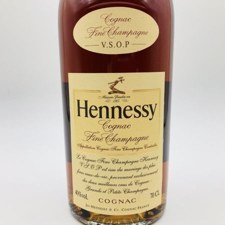  Hennessy ヘネシー ブランデー コニャック ファインシャンパーニュ VSOP 700ml 40% 未開栓