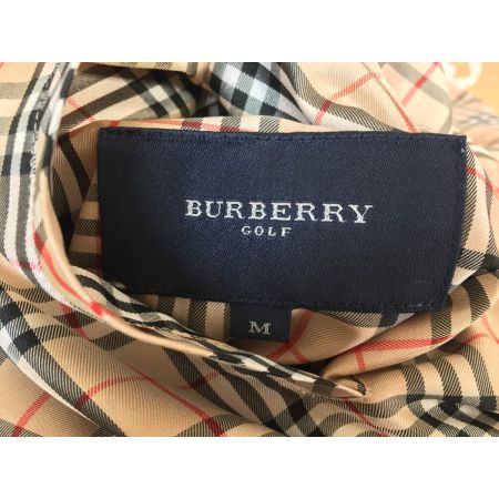  BURBERRY GOLF  ゴルフベスト　ノバチェック　リバーシブル　ベスト　ナイロン　M