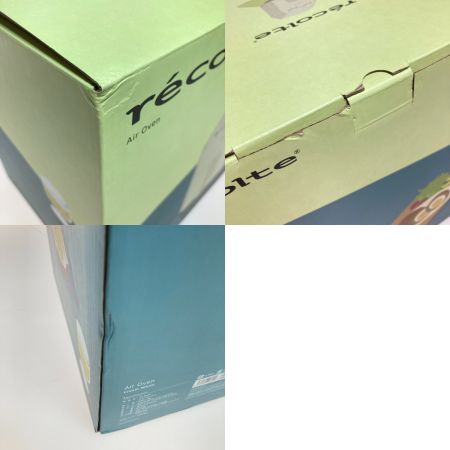  recolte レコルト エアーオーブン Air Oven クリームホワイト RAO-01(W)