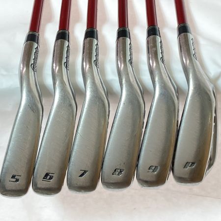  TaylorMade テーラーメイド BURNER バーナー 5-9.P 6本 アイアンセット RE-AX 55 S