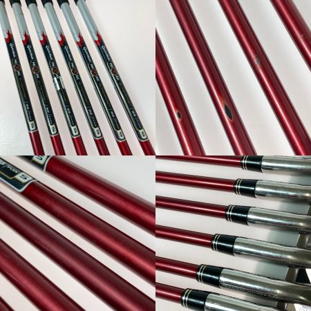  TaylorMade テーラーメイド BURNER バーナー 5-9.P 6本 アイアンセット RE-AX 55 S