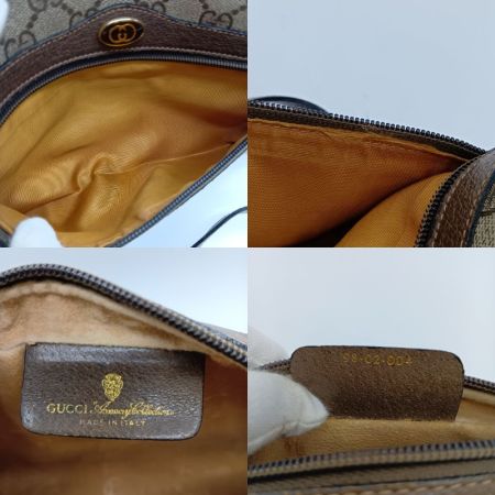  GUCCI グッチ シェリーライン ショルダーバッグ オールドグッチ GGスプリーム 98-02-004 ブラウン GGスプリーム