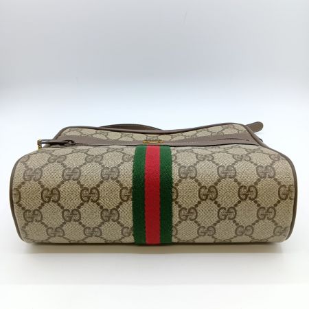  GUCCI グッチ シェリーライン ショルダーバッグ オールドグッチ GGスプリーム 98-02-004 ブラウン GGスプリーム
