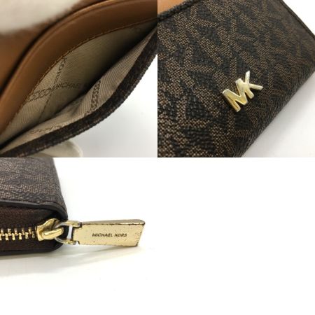  MICHAEL KORS マイケルコース コインケース JET SET PVCシグネチャーラウンド 34F9GF6Z1B
