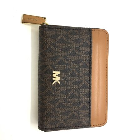  MICHAEL KORS マイケルコース コインケース JET SET PVCシグネチャーラウンド 34F9GF6Z1B