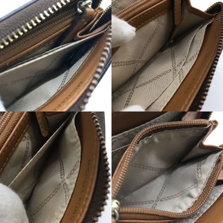  MICHAEL KORS マイケルコース コインケース JET SET PVCシグネチャーラウンド 34F9GF6Z1B