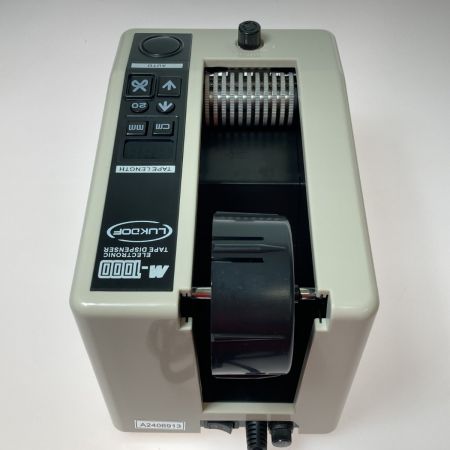  ECT 電子テープディスペンサー M-1000 通電のみ確認