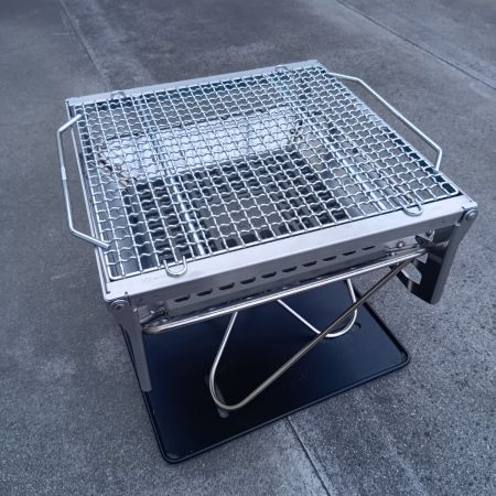  snowpeak スノーピーク 焚火台Mスターターセット グリルブリッジM・焼き網M付 SET-111
