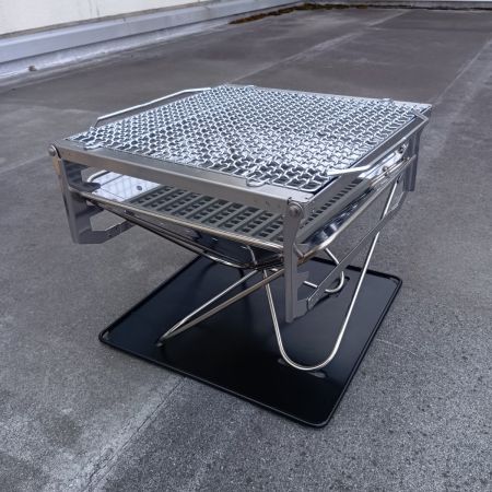  snowpeak スノーピーク 焚火台Mスターターセット グリルブリッジM・焼き網M付 SET-111