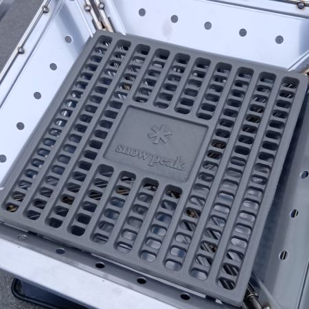  snowpeak スノーピーク 焚火台Mスターターセット グリルブリッジM・焼き網M付 SET-111