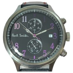 ◎◎ Paul Smith ポールスミス クォーツ 腕時計 0511-S060575 Cランク