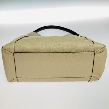  LOUIS VUITTON ルイヴィトン モノグラム アンプラント バガテル ショルダーバッグ M50075 ベージュ 布袋付