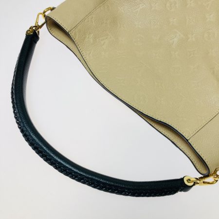  LOUIS VUITTON ルイヴィトン モノグラム アンプラント バガテル ショルダーバッグ M50075 ベージュ 布袋付